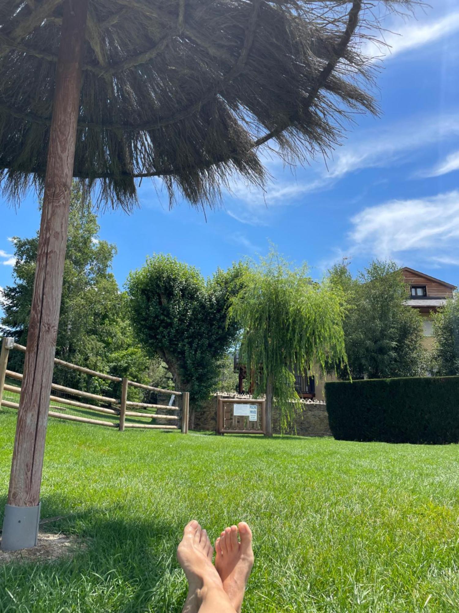 Apartamento Renovado Con Jardin Privado, Parking ,Wifi Y Piscina Osséja Exteriér fotografie