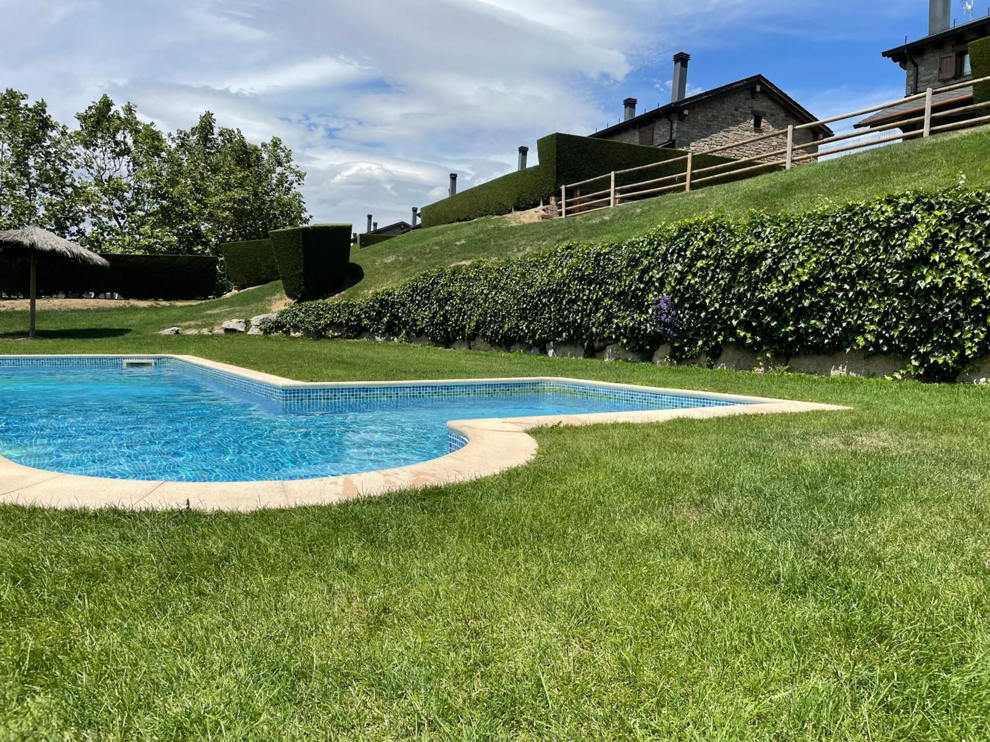 Apartamento Renovado Con Jardin Privado, Parking ,Wifi Y Piscina Osséja Exteriér fotografie